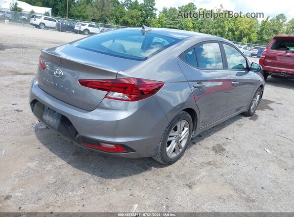 5NPD84LF1LH534388 2020 HYUNDAI ELANTRA Gray Задня права чверть