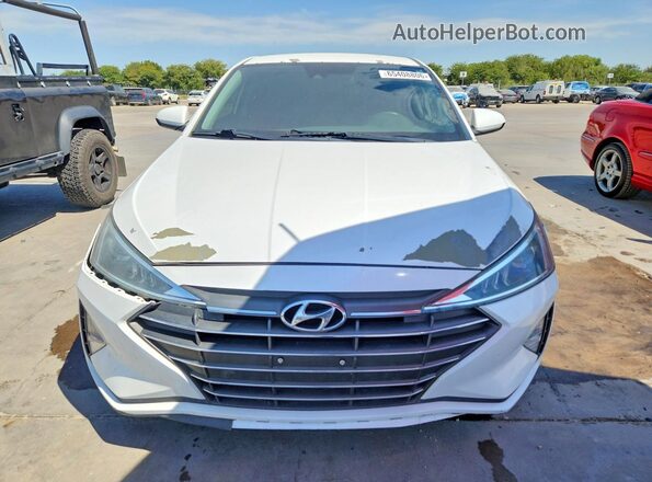 5NPD84LF1LH542006 2020 HYUNDAI ELANTRA White Vista frontal