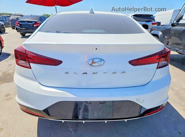 5NPD84LF1LH542006 2020 HYUNDAI ELANTRA White Vista trasera
