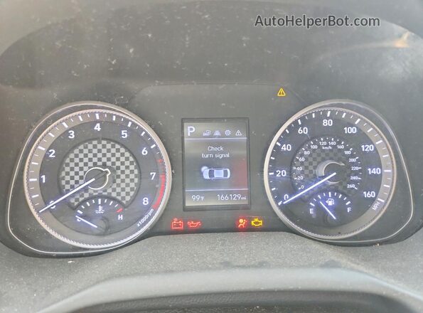 5NPD84LF1LH542006 2020 HYUNDAI ELANTRA White Vista del cuadro de instrumentos