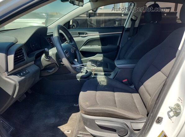 5NPD84LF1LH542006 2020 HYUNDAI ELANTRA White Vista interior delantera