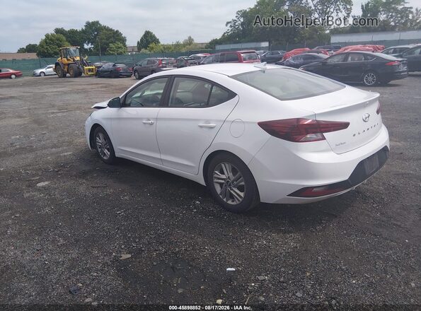 5NPD84LF1LH543141 2020 HYUNDAI ELANTRA White Trasero izquierdo