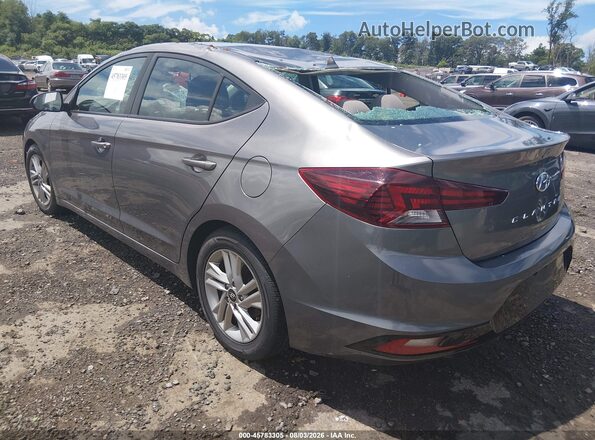 5NPD84LF1LH543804 2020 HYUNDAI ELANTRA Серый Задняя левая четверть
