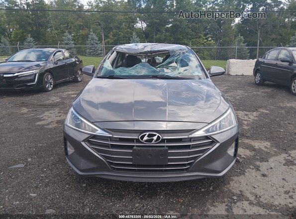 5NPD84LF1LH543804 2020 HYUNDAI ELANTRA Серый Вид щитка приборов