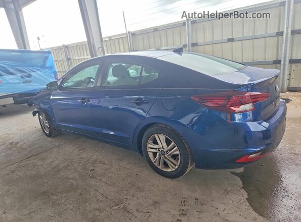 5NPD84LF1LH544998 2020 HYUNDAI ELANTRA Синий Задняя левая четверть