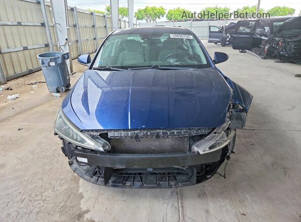 5NPD84LF1LH544998 2020 HYUNDAI ELANTRA Синий Вид спереди