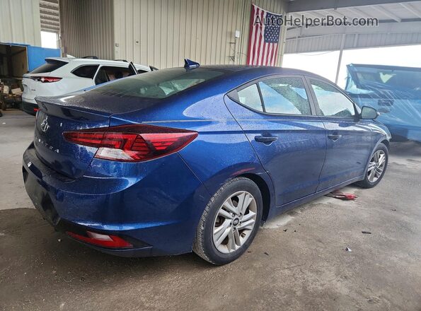 5NPD84LF1LH544998 2020 HYUNDAI ELANTRA Синий Задняя правая четверть