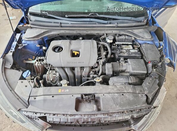 5NPD84LF1LH544998 2020 HYUNDAI ELANTRA Синий Вид задней части салона