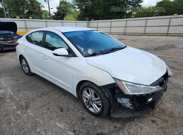 5NPD84LF1LH547898 2020 HYUNDAI ELANTRA White Դիմացի տեսք