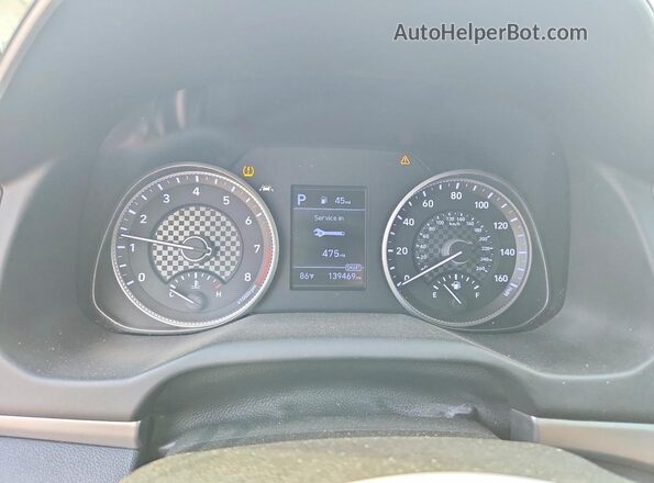 5NPD84LF1LH547898 2020 HYUNDAI ELANTRA White Հետևի նստատեղերի տեսք