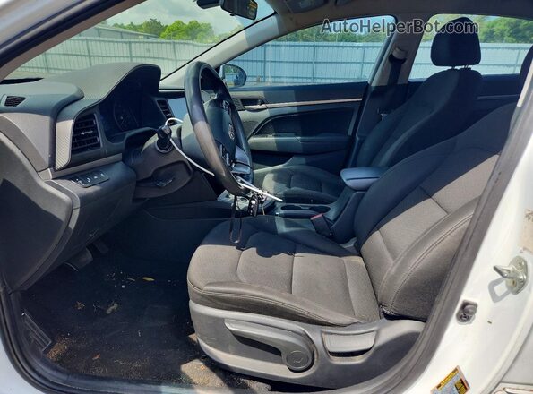 5NPD84LF1LH547898 2020 HYUNDAI ELANTRA White Առջևի վահանակի տեսք