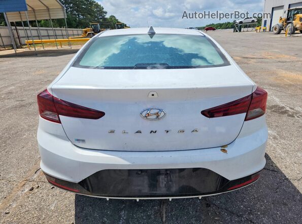 5NPD84LF1LH547898 2020 HYUNDAI ELANTRA White Սալոնի դիմացի տեսք