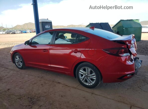 5NPD84LF1LH551045 2020 HYUNDAI ELANTRA Red Tył lewy
