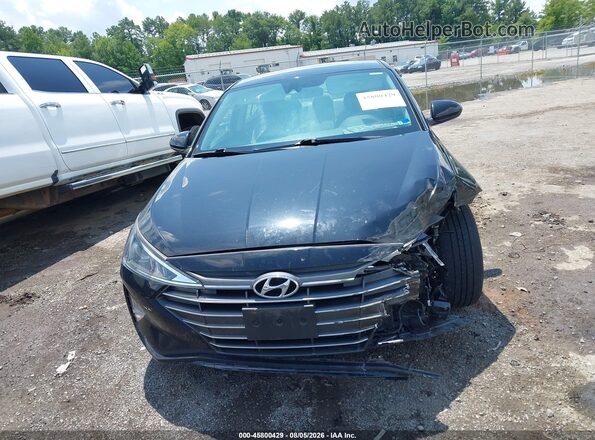 5NPD84LF1LH556049 2020 HYUNDAI ELANTRA Black Vista del cuadro de instrumentos