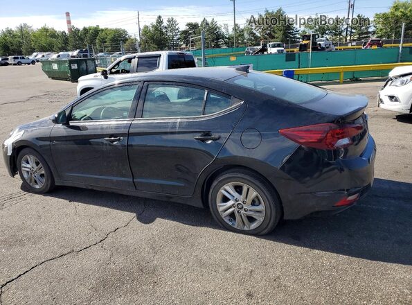5NPD84LF1LH575393 2020 HYUNDAI ELANTRA Black Tył lewy