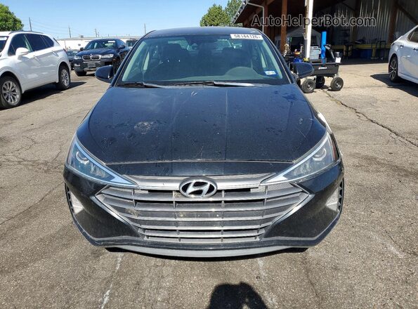 5NPD84LF1LH575393 2020 HYUNDAI ELANTRA Black Widok z przodu