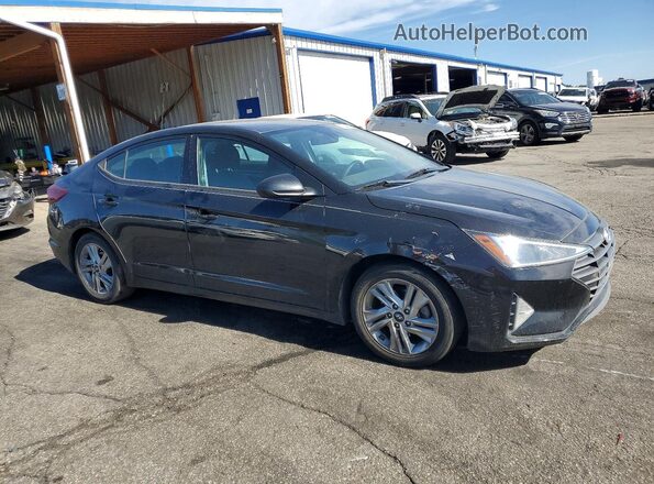 5NPD84LF1LH575393 2020 HYUNDAI ELANTRA Black Przód prawy