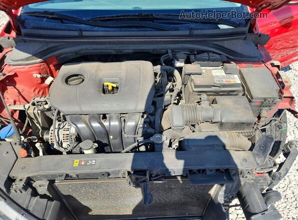 5NPD84LF1LH581856 2020 HYUNDAI ELANTRA Red Vista interior trasera