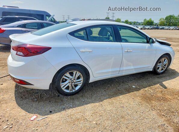 5NPD84LF1LH585843 2020 HYUNDAI ELANTRA White უკანა მარჯვენა