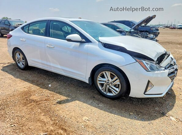 5NPD84LF1LH585843 2020 HYUNDAI ELANTRA White წინა მარჯვენა