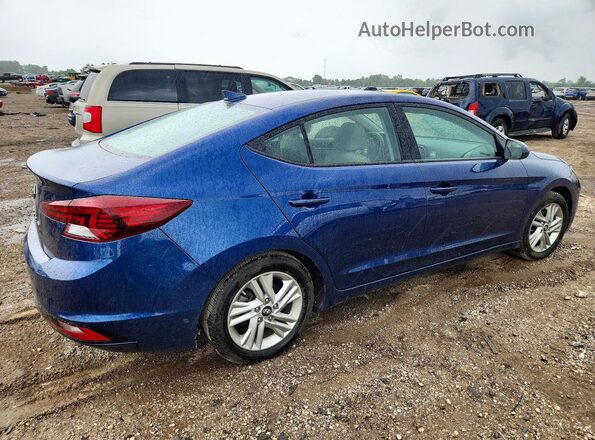 5NPD84LF1LH593022 2020 HYUNDAI ELANTRA Blue Tył prawy
