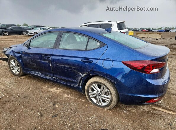 5NPD84LF1LH593022 2020 HYUNDAI ELANTRA Blue Tył lewy