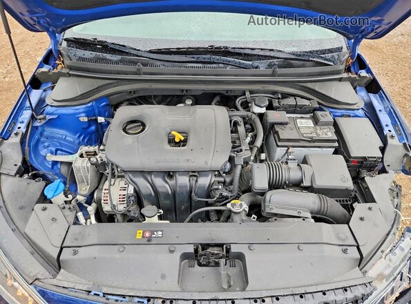 5NPD84LF1LH593022 2020 HYUNDAI ELANTRA Blue Widok wnętrza z tyłu