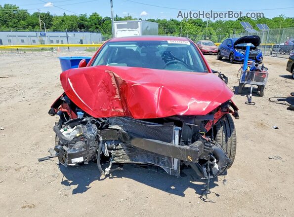 5NPD84LF1LH600101 2020 HYUNDAI ELANTRA Red Vista frontal