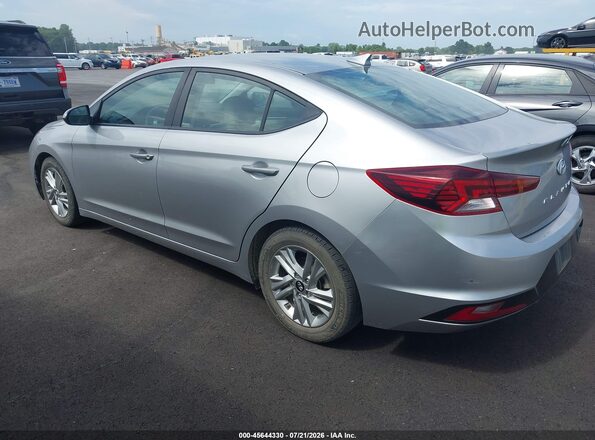 5NPD84LF1LH601006 2020 HYUNDAI ELANTRA Silver Հետևի ձախ