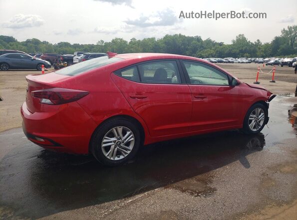 5NPD84LF1LH614631 2020 HYUNDAI ELANTRA Красный Задняя правая четверть