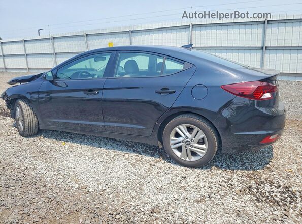 5NPD84LF1LH615696 2020 HYUNDAI ELANTRA Black Trasero izquierdo