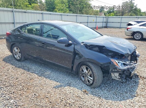 5NPD84LF1LH615696 2020 HYUNDAI ELANTRA Black Delantero derecho