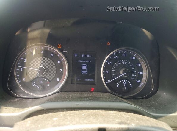 5NPD84LF1LH615696 2020 HYUNDAI ELANTRA Black Vista del cuadro de instrumentos