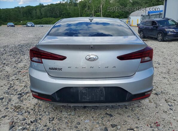 5NPD84LF1LH616895 2020 HYUNDAI ELANTRA Серебряный Вид сзади