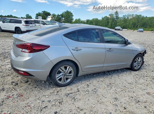 5NPD84LF1LH616895 2020 HYUNDAI ELANTRA Серебряный Задняя правая четверть