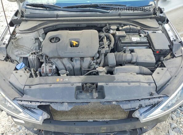 5NPD84LF1LH616895 2020 HYUNDAI ELANTRA Серебряный Вид задней части салона