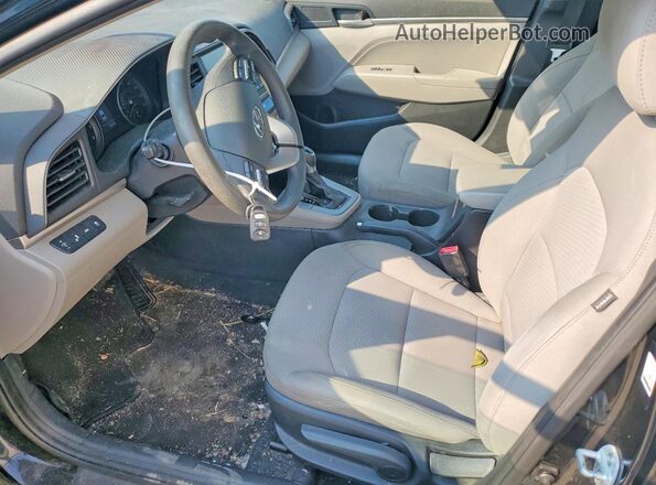5NPD84LF1LH627668 2020 HYUNDAI ELANTRA Black Vista interior delantera