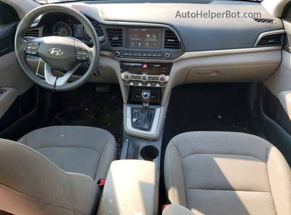 5NPD84LF1LH627668 2020 HYUNDAI ELANTRA Black Vista del salpicadero