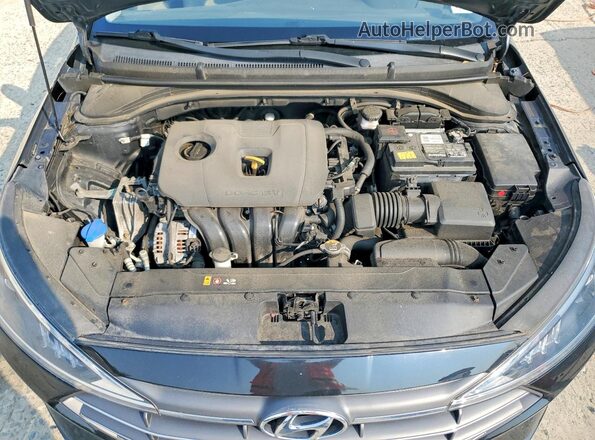 5NPD84LF1LH627668 2020 HYUNDAI ELANTRA Black Vista interior trasera