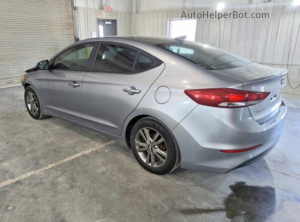 5NPD84LF2HH004406 2017 HYUNDAI ELANTRA Серебряный Задняя левая четверть