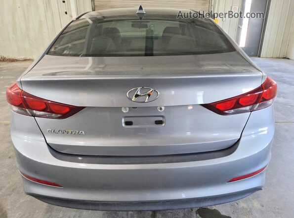 5NPD84LF2HH004406 2017 HYUNDAI ELANTRA Серебряный Вид сзади