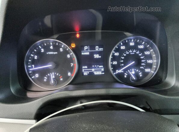 5NPD84LF2HH004406 2017 HYUNDAI ELANTRA Серебряный 