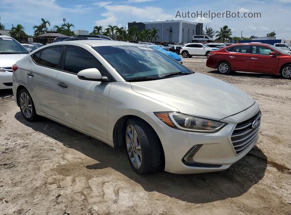 5NPD84LF2HH017706 2017 HYUNDAI ELANTRA Silver Front right