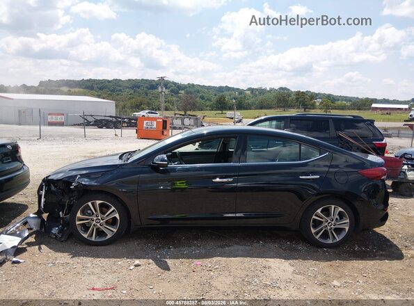 5NPD84LF2HH030360 2017 HYUNDAI ELANTRA Black Սալոնի 360 աստիճան տեսք