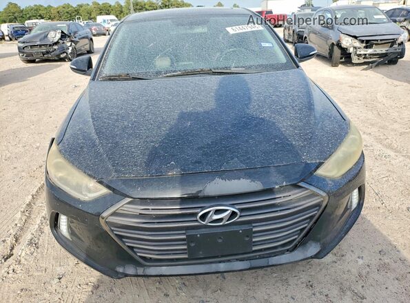 5NPD84LF2HH040046 2017 HYUNDAI ELANTRA Черный Вид спереди