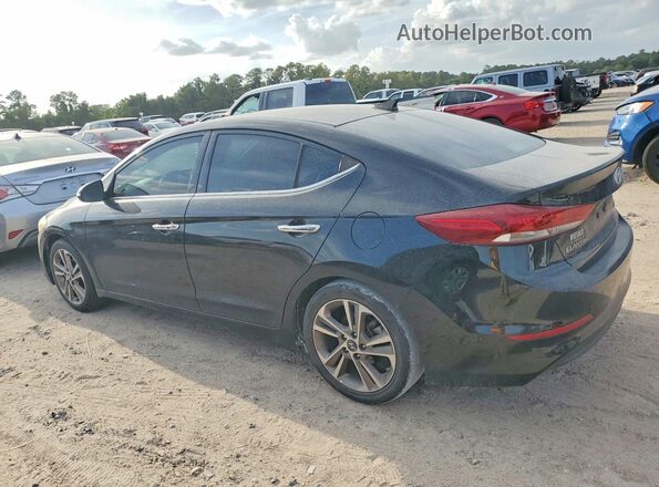 5NPD84LF2HH040046 2017 HYUNDAI ELANTRA Черный Задняя левая четверть
