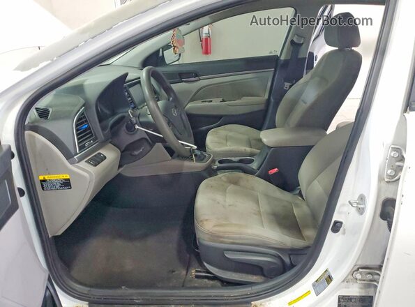 5NPD84LF2HH044906 2017 HYUNDAI ELANTRA White Սալոնի դիմացի տեսք