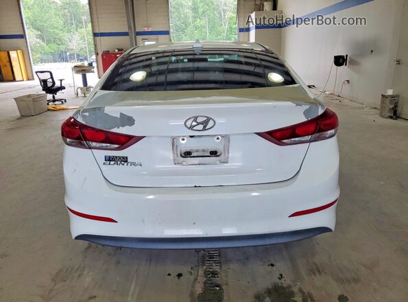 5NPD84LF2HH044906 2017 HYUNDAI ELANTRA White Հետևի տեսք
