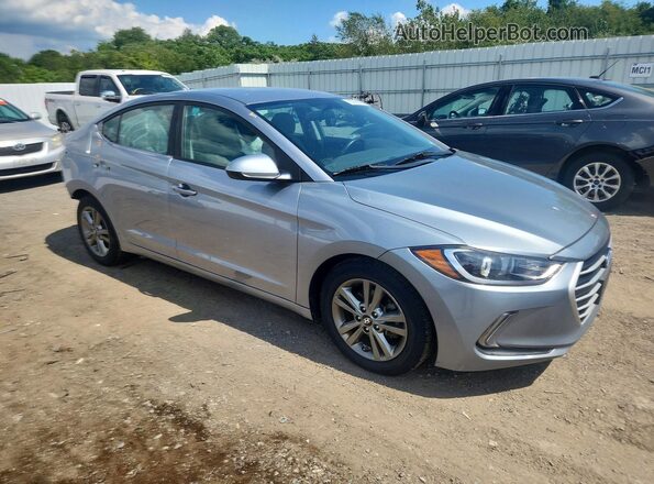 5NPD84LF2HH052357 2017 HYUNDAI ELANTRA Silver Delantero derecho