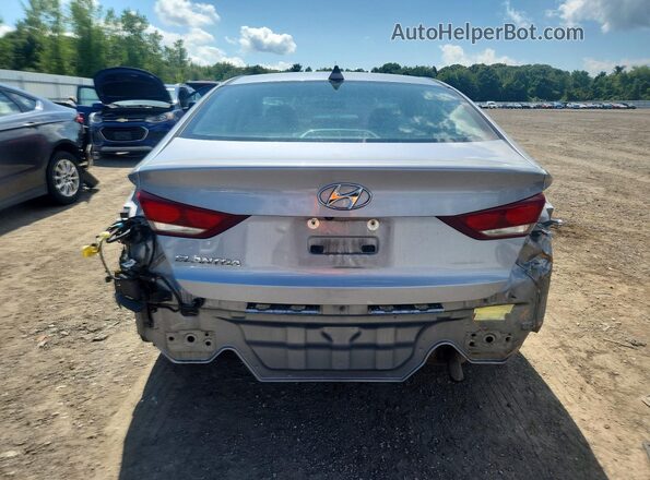 5NPD84LF2HH052357 2017 HYUNDAI ELANTRA Silver Vista trasera